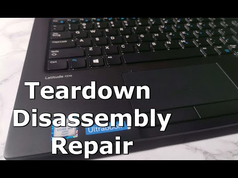 Dell Latitude 7370 teardown and repair